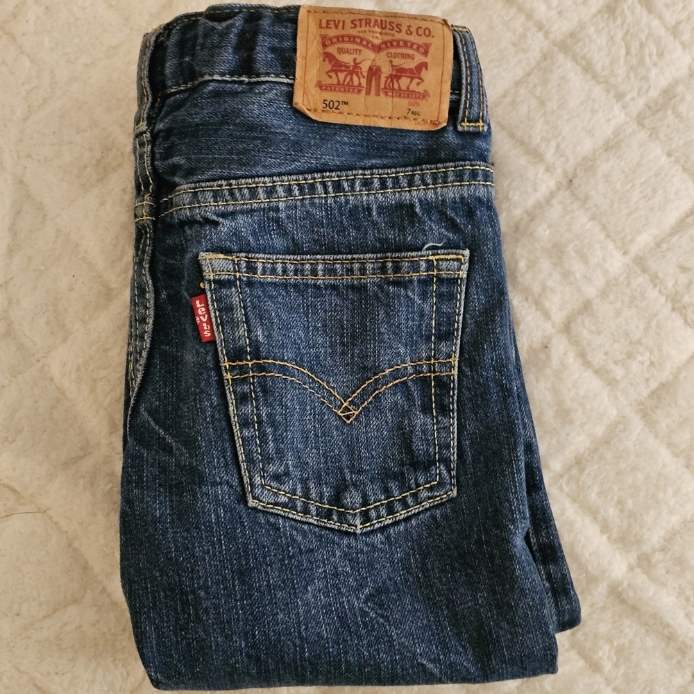 Levi's Kids Dark Blue Denim Jeans